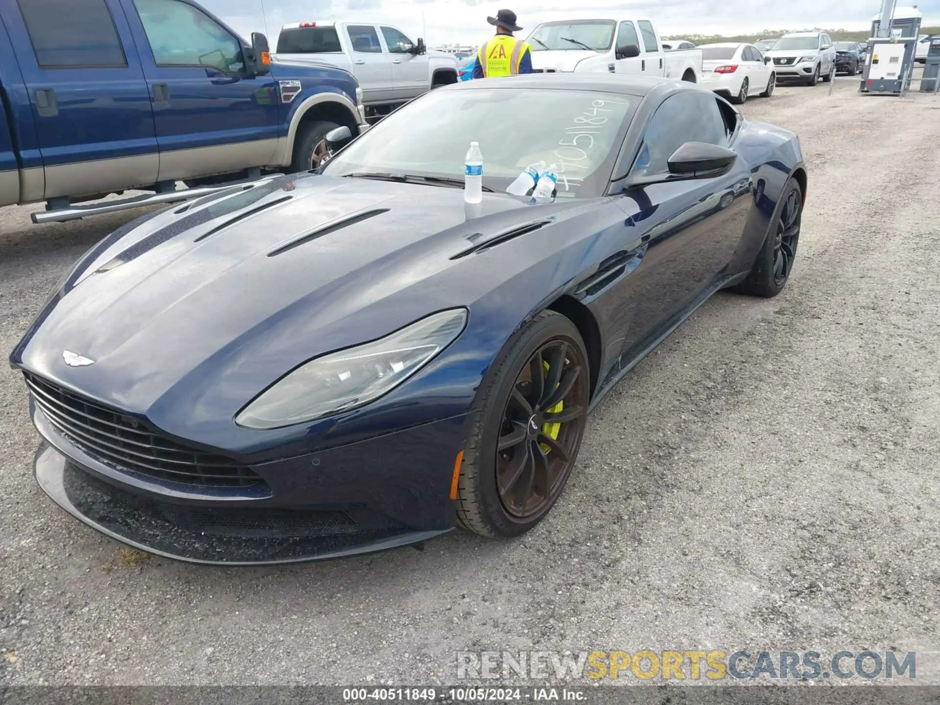 2 Photograph of a damaged car SCFRMFEV7KGL06384 ASTON MARTIN DB11 2019
