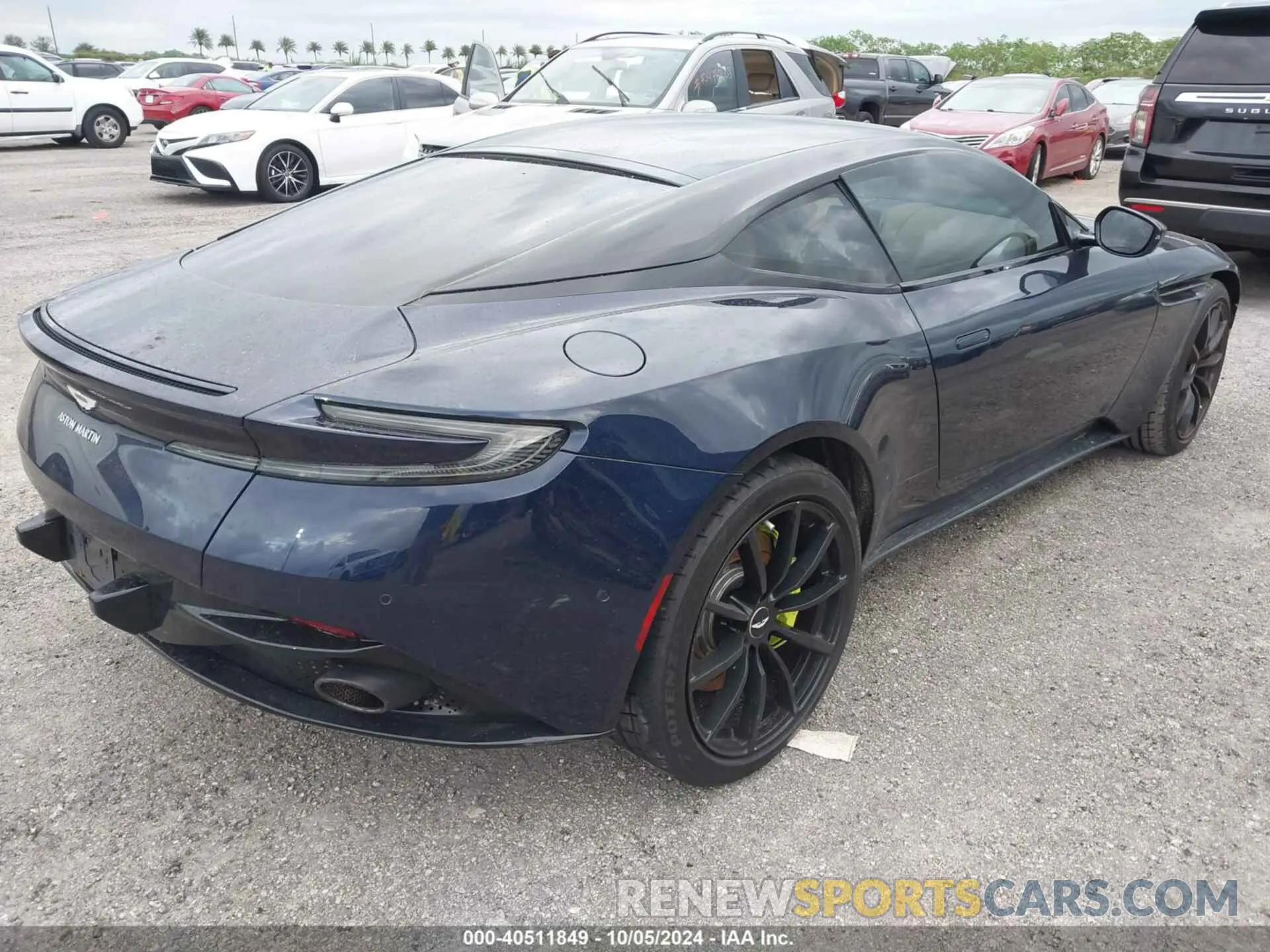 4 Photograph of a damaged car SCFRMFEV7KGL06384 ASTON MARTIN DB11 2019