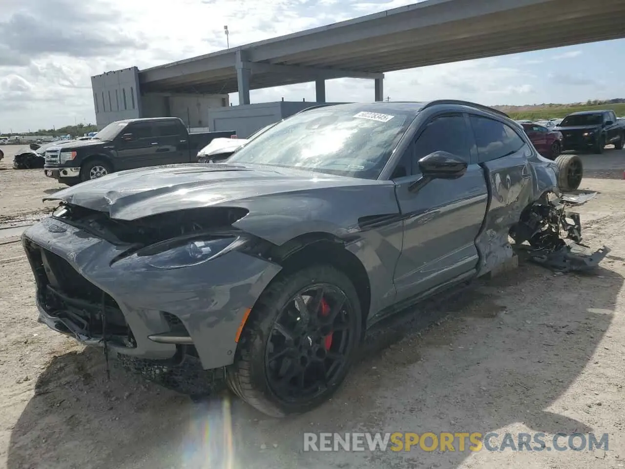 1 Photograph of a damaged car SD7VUJBW2PTV07234 ASTON MARTIN DBX 707 2023