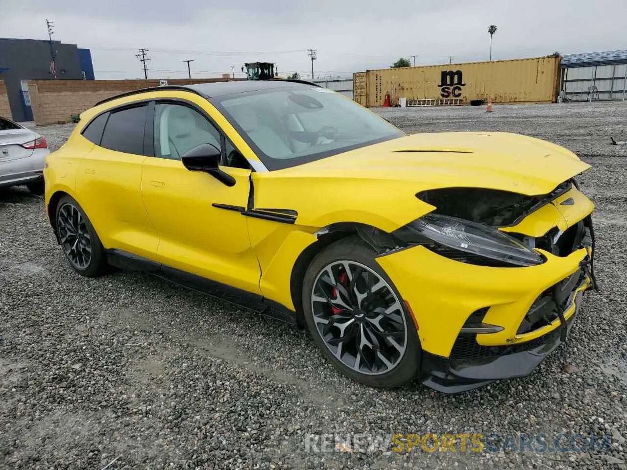 4 Photograph of a damaged car SD7VUJBW6PTV08631 ASTON MARTIN DBX 707 2023