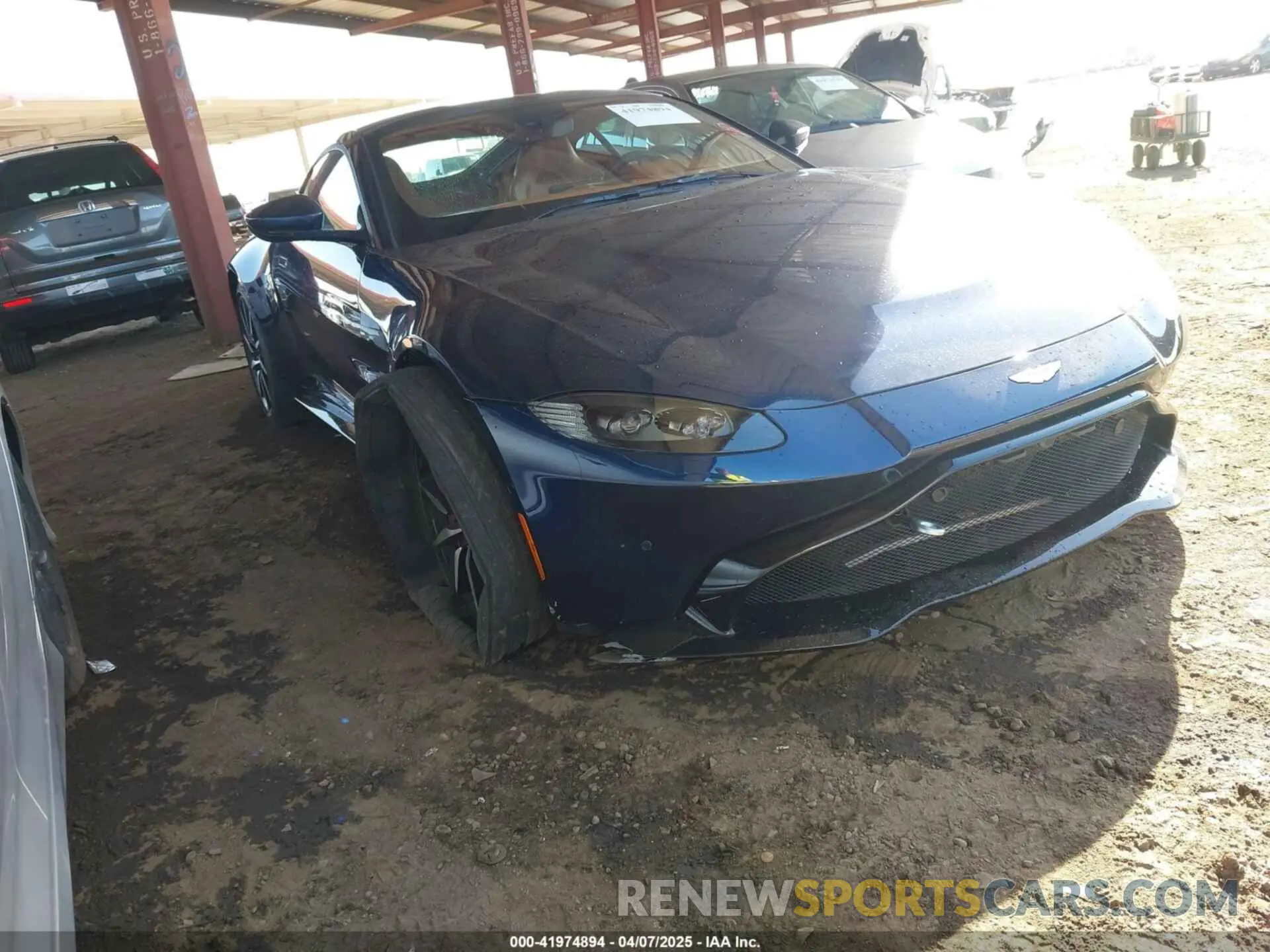 1 Photograph of a damaged car SCFSMGAW3KGN00836 ASTON MARTIN VANTAGE 2019