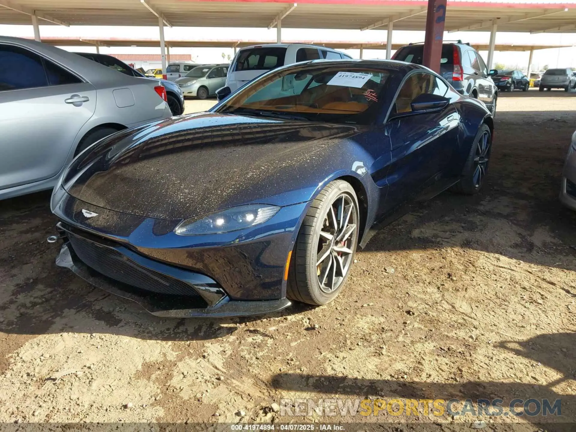 2 Photograph of a damaged car SCFSMGAW3KGN00836 ASTON MARTIN VANTAGE 2019