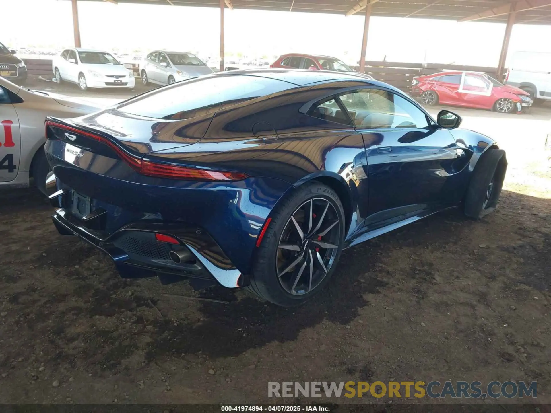 4 Photograph of a damaged car SCFSMGAW3KGN00836 ASTON MARTIN VANTAGE 2019