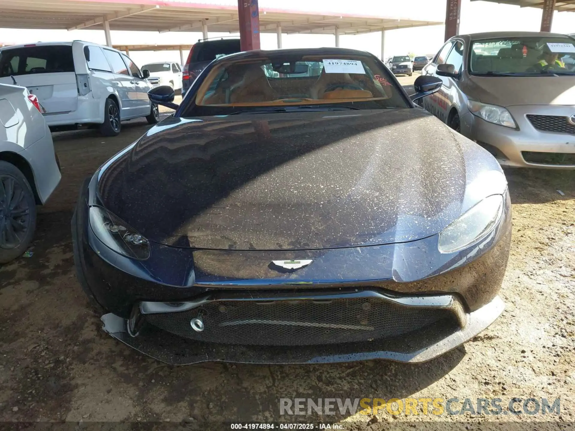 6 Photograph of a damaged car SCFSMGAW3KGN00836 ASTON MARTIN VANTAGE 2019