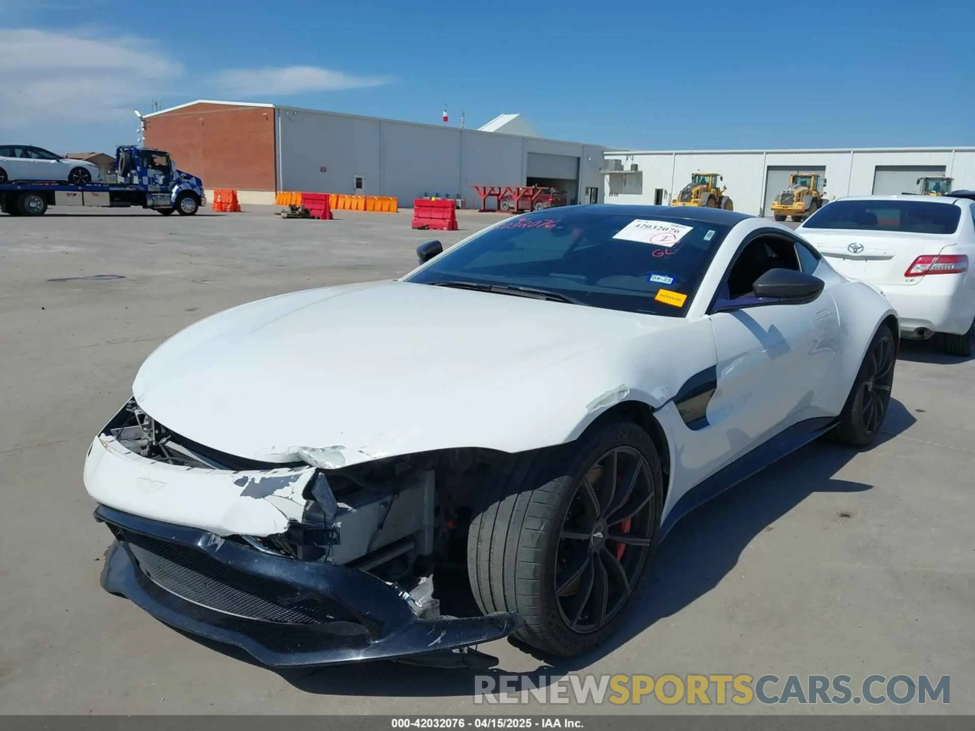 2 Photograph of a damaged car SCFSMGAW4KGN01848 ASTON MARTIN VANTAGE 2019