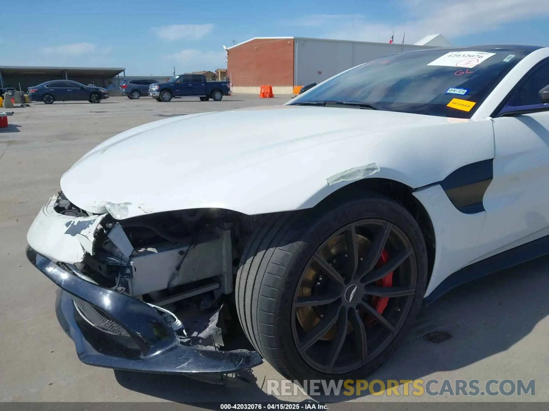 6 Photograph of a damaged car SCFSMGAW4KGN01848 ASTON MARTIN VANTAGE 2019