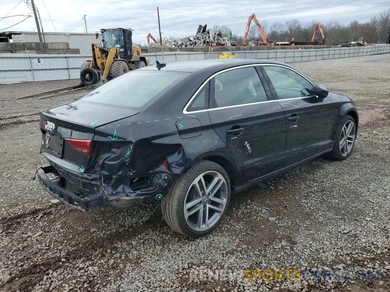 3 Photograph of a damaged car WAUAUGFF0K1009935 AUDI A3 2019