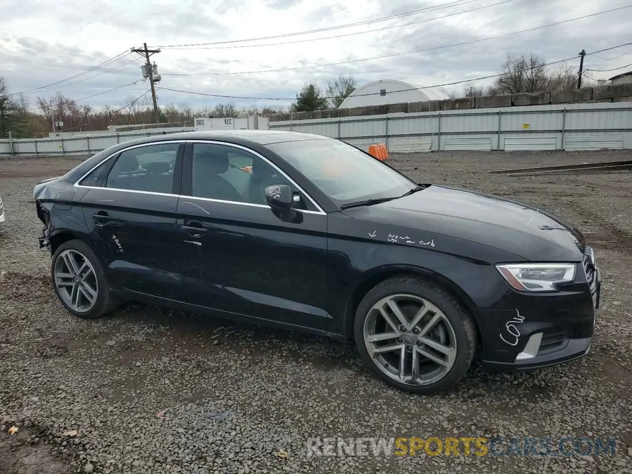 4 Photograph of a damaged car WAUAUGFF0K1009935 AUDI A3 2019
