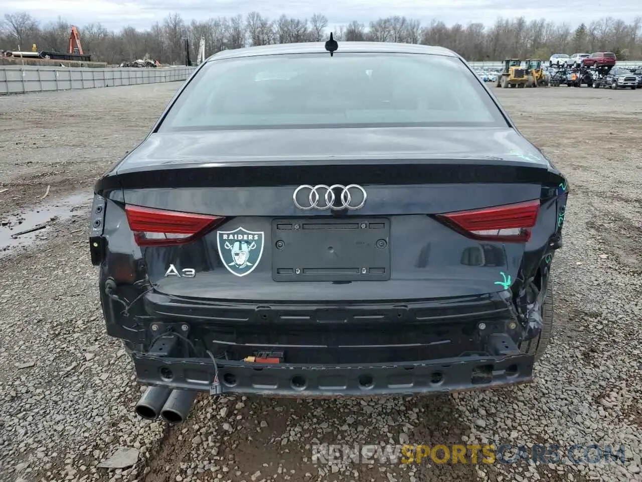 6 Photograph of a damaged car WAUAUGFF0K1009935 AUDI A3 2019