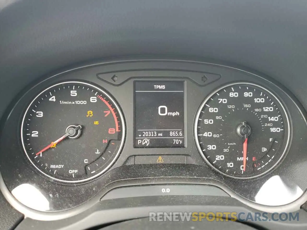9 Photograph of a damaged car WAUAUGFF0K1009935 AUDI A3 2019