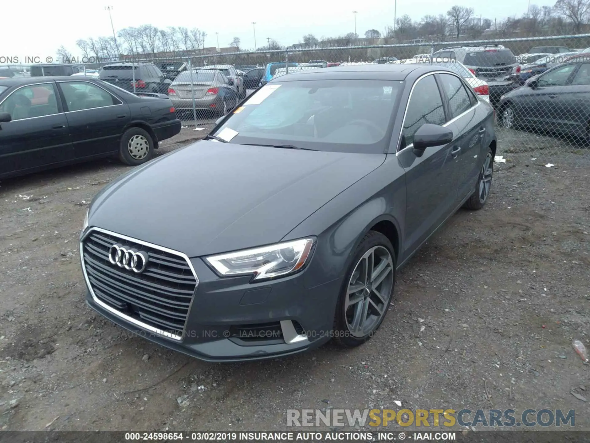 2 Photograph of a damaged car WAUAUGFF2K1011248 AUDI A3 2019