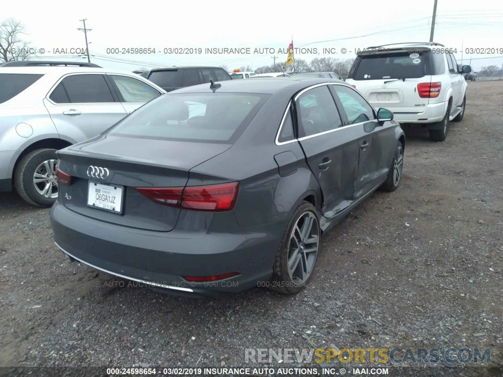 4 Photograph of a damaged car WAUAUGFF2K1011248 AUDI A3 2019