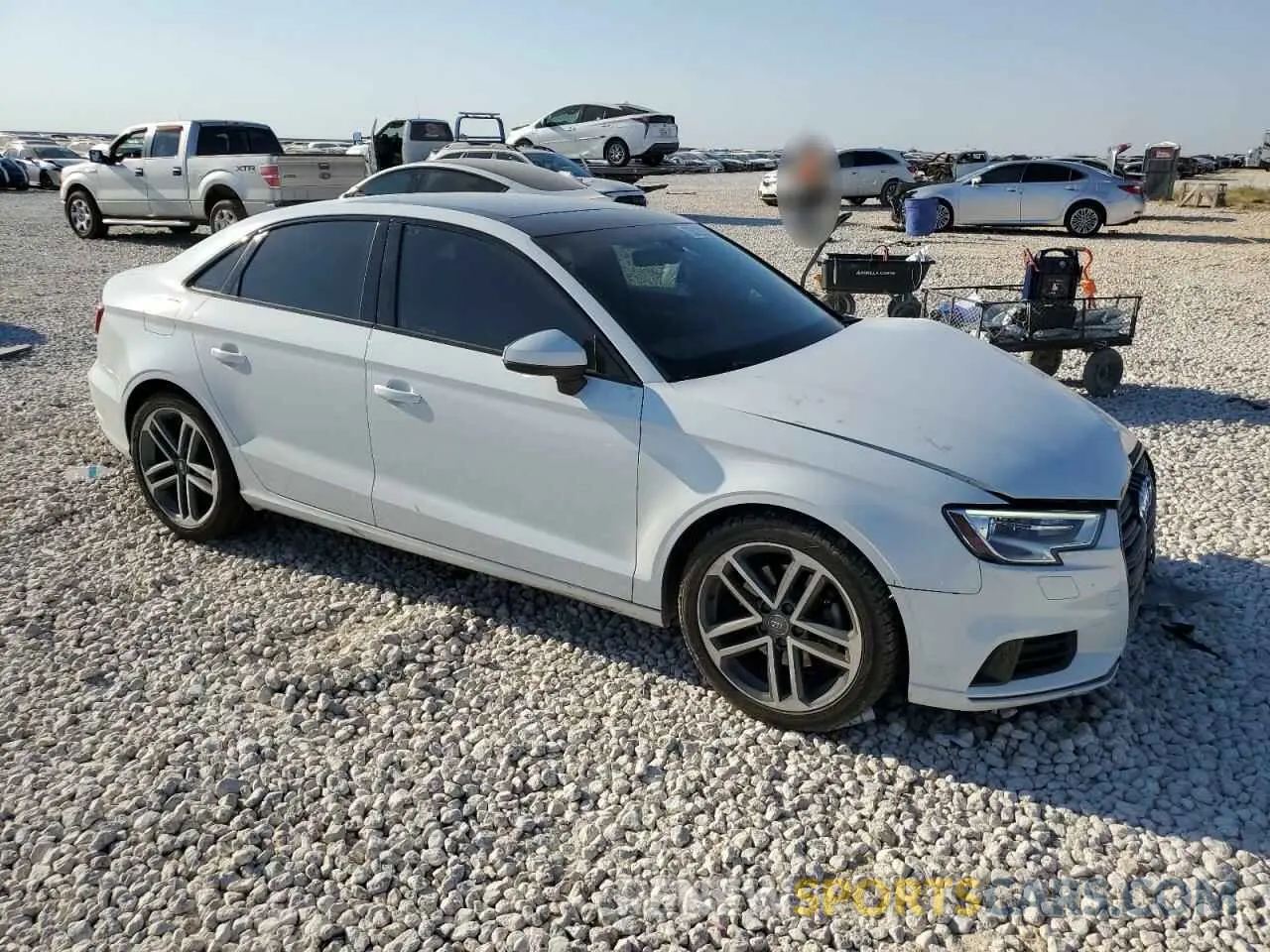 4 Photograph of a damaged car WAUAUGFF3KA089733 AUDI A3 2019