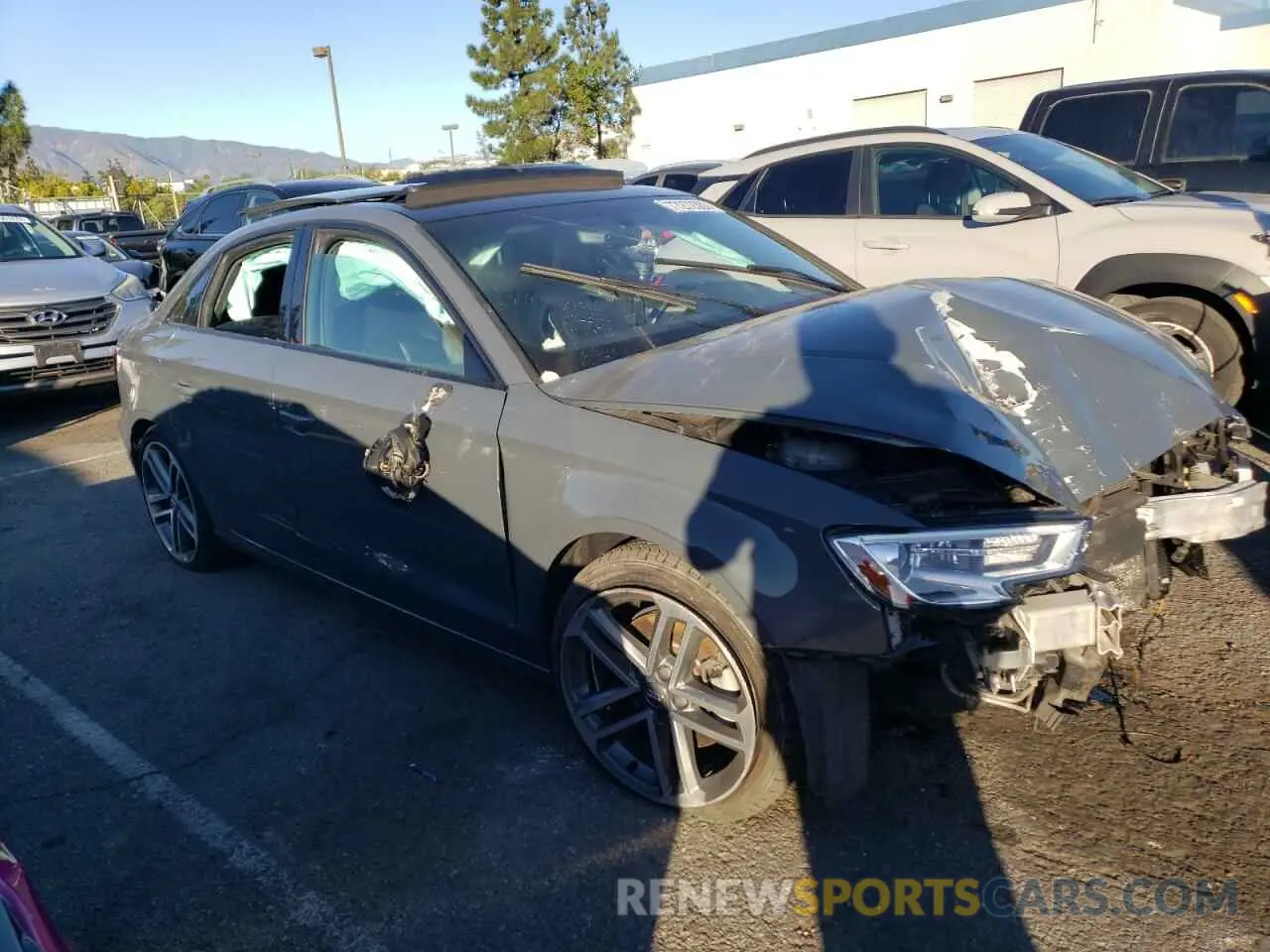 4 Photograph of a damaged car WAUAUGFF4KA086954 AUDI A3 2019