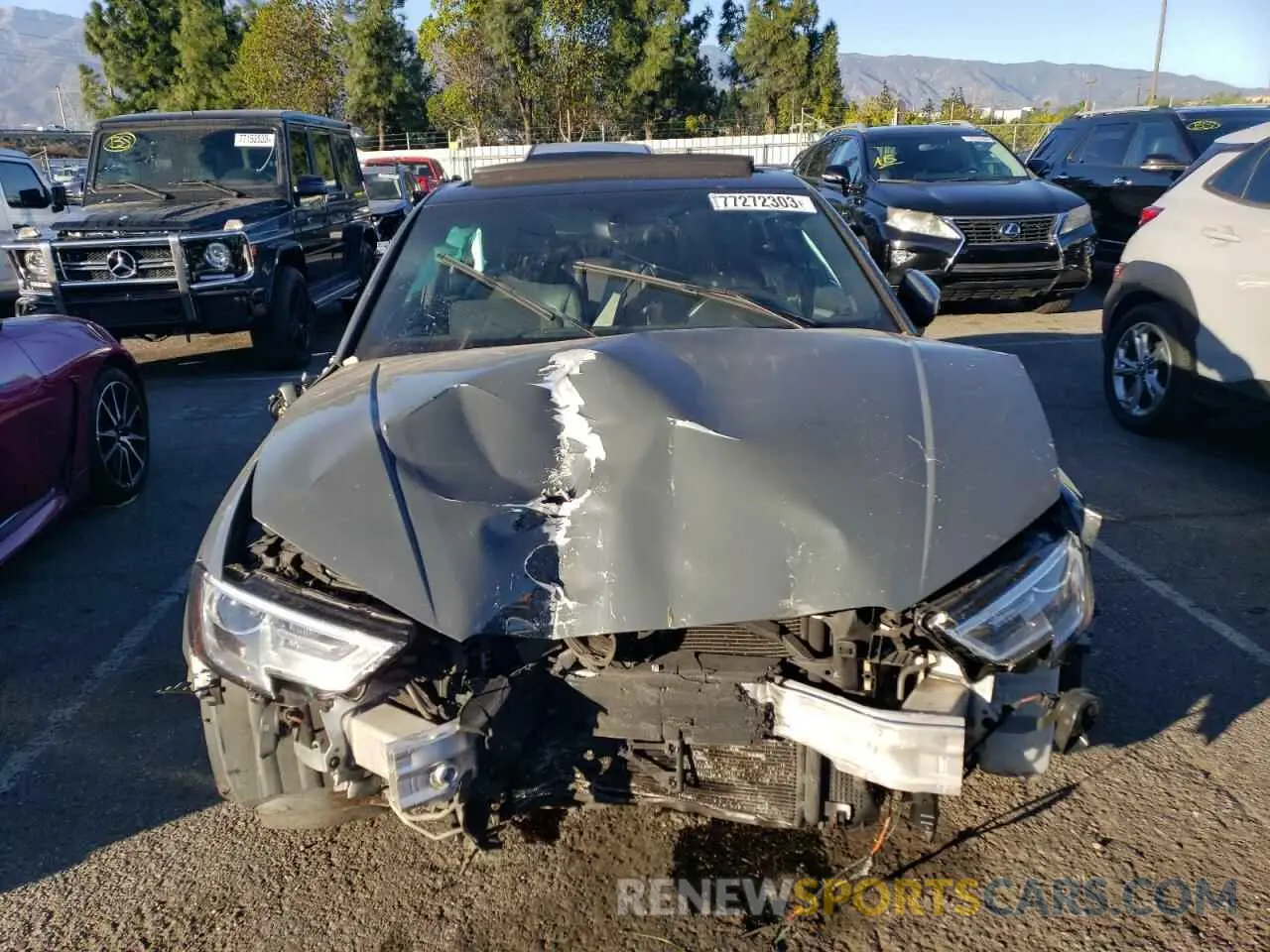 5 Photograph of a damaged car WAUAUGFF4KA086954 AUDI A3 2019