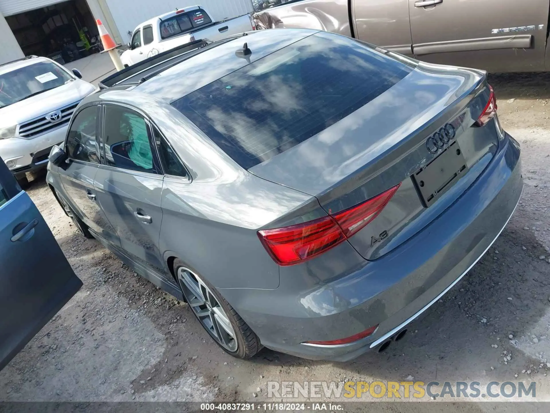 3 Photograph of a damaged car WAUAUGFF5K1010496 AUDI A3 2019