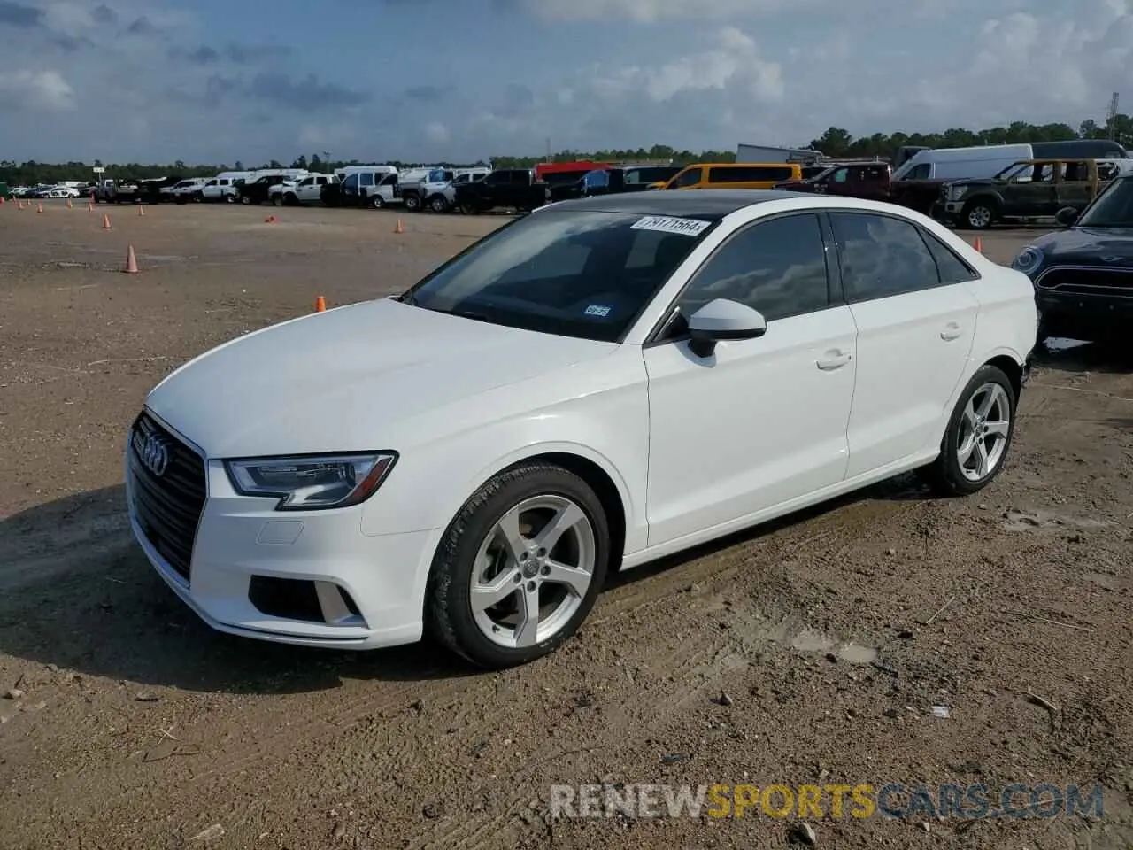 1 Photograph of a damaged car WAUAUGFF5KA078247 AUDI A3 2019