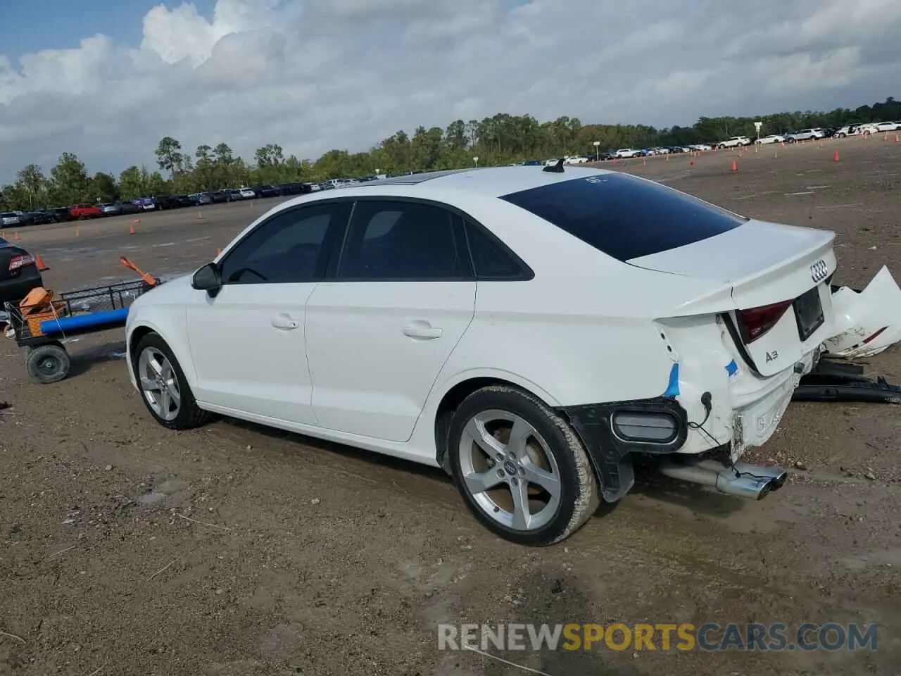 2 Photograph of a damaged car WAUAUGFF5KA078247 AUDI A3 2019