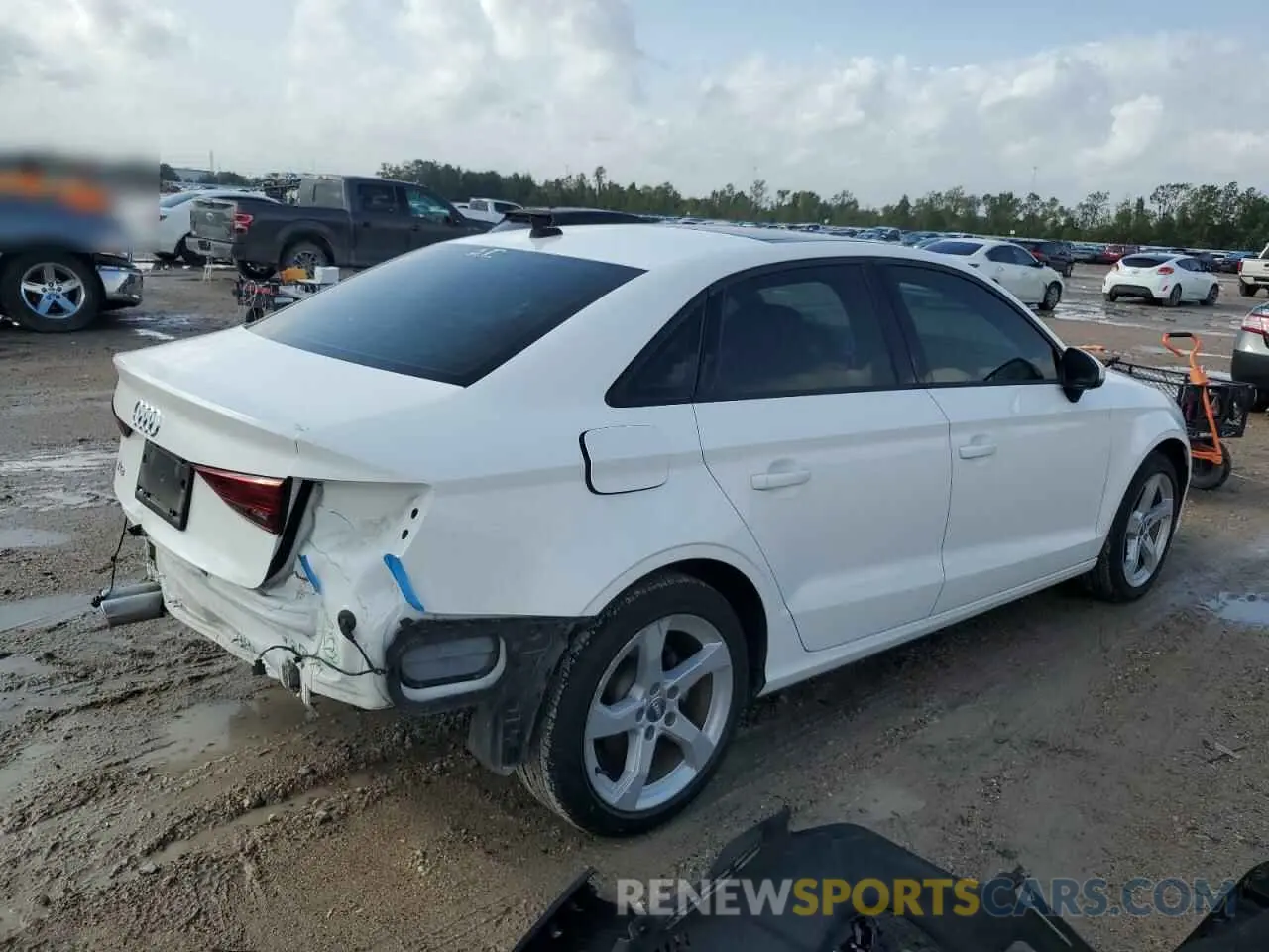 3 Photograph of a damaged car WAUAUGFF5KA078247 AUDI A3 2019