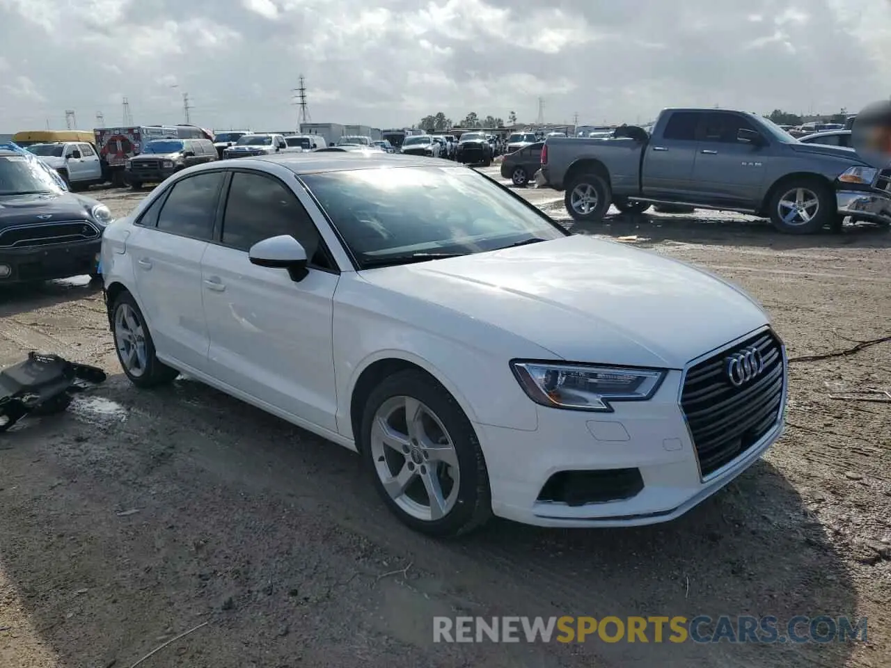 4 Photograph of a damaged car WAUAUGFF5KA078247 AUDI A3 2019