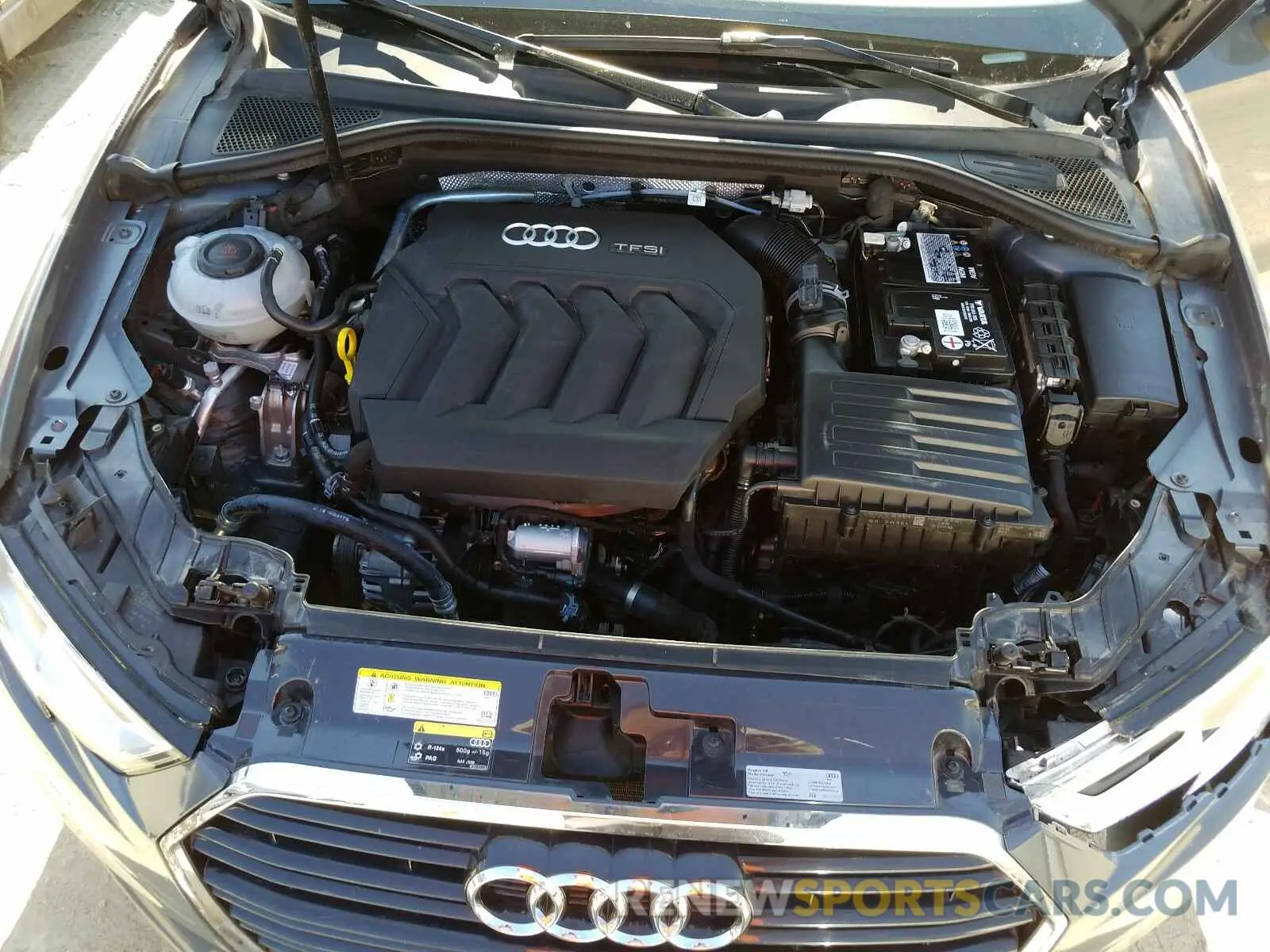 7 Photograph of a damaged car WAUAUGFF7K1015621 AUDI A3 2019
