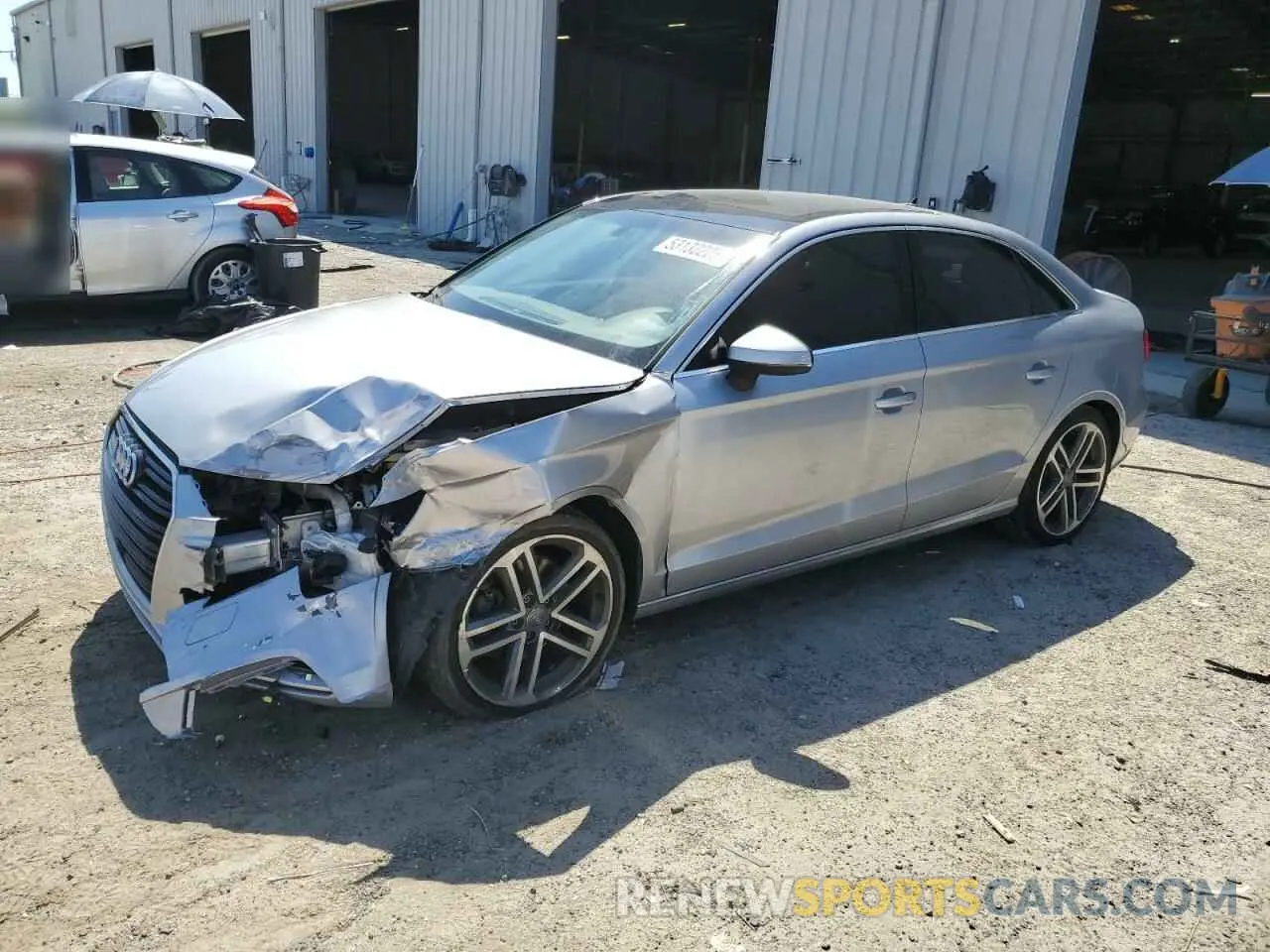 1 Photograph of a damaged car WAUAUGFF8K1016034 AUDI A3 2019