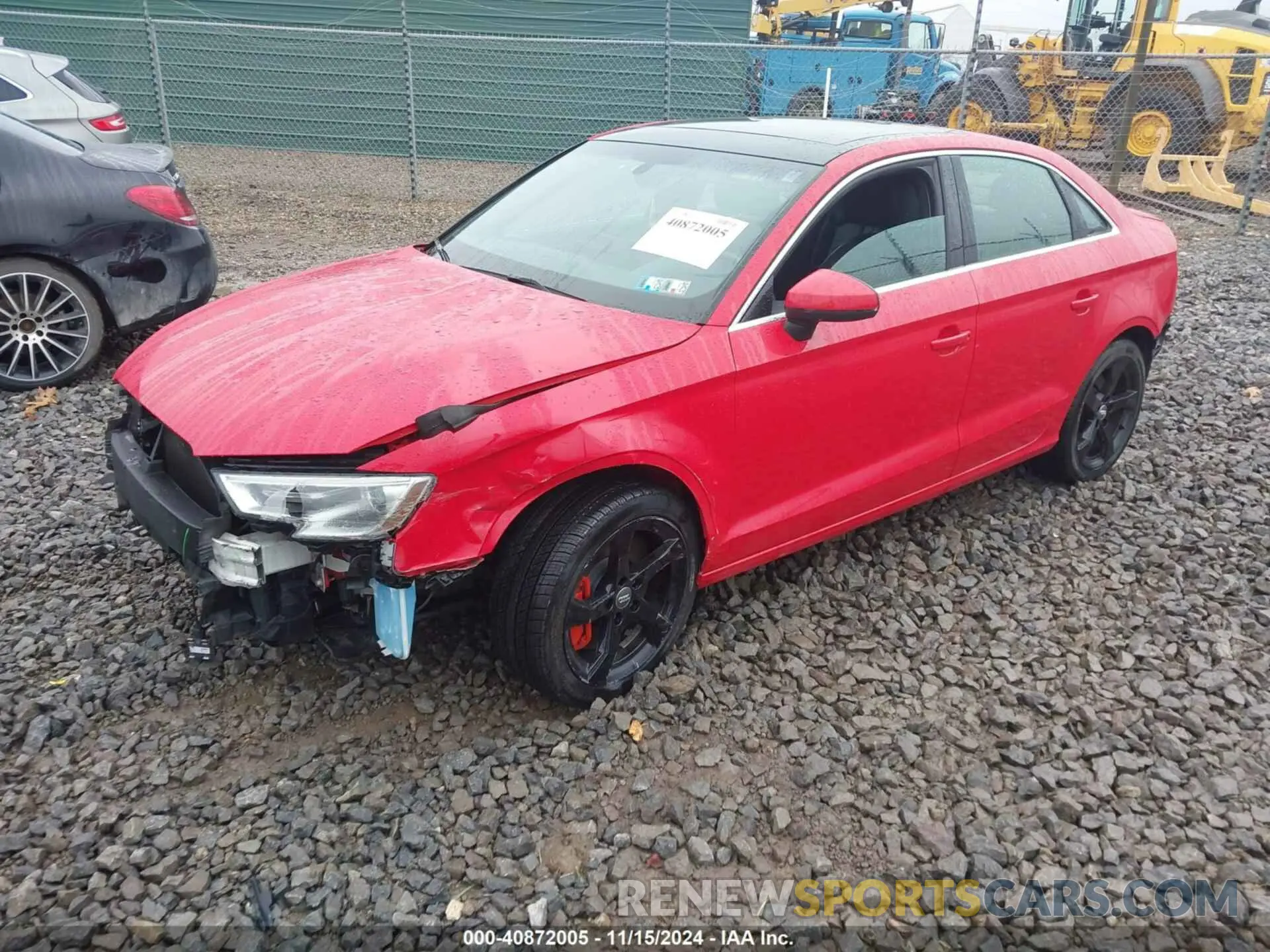2 Фотография поврежденного автомобиля WAUBEGFF4KA122305 AUDI A3 2019