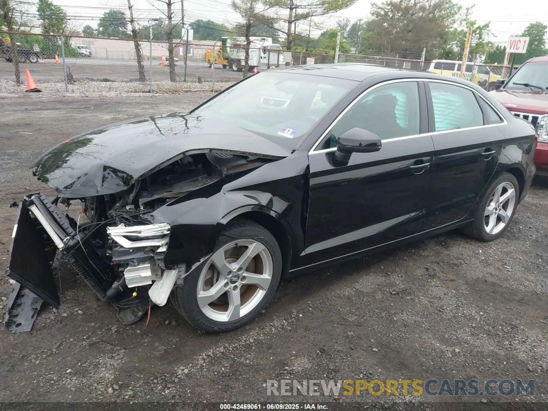 2 Photograph of a damaged car WAUBEGFF5KA079898 AUDI A3 2019