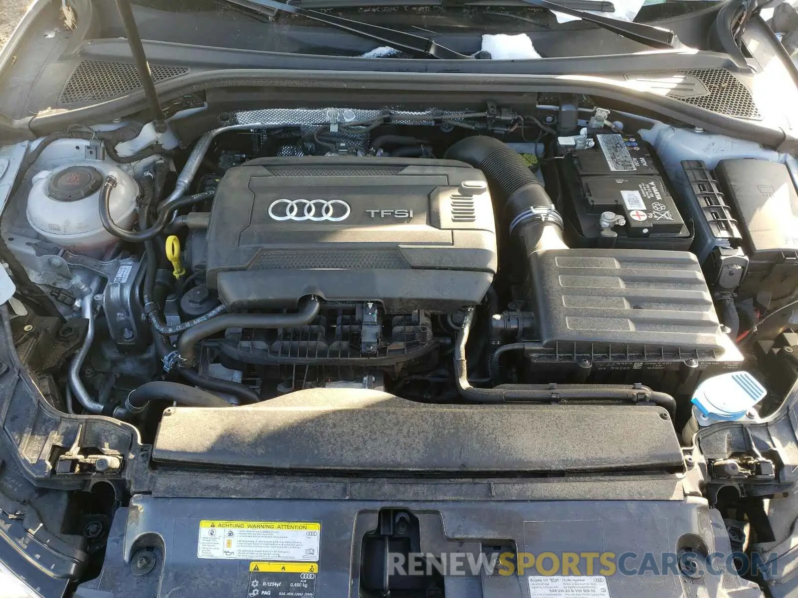 7 Photograph of a damaged car WAUBEGFF6K1017846 AUDI A3 2019