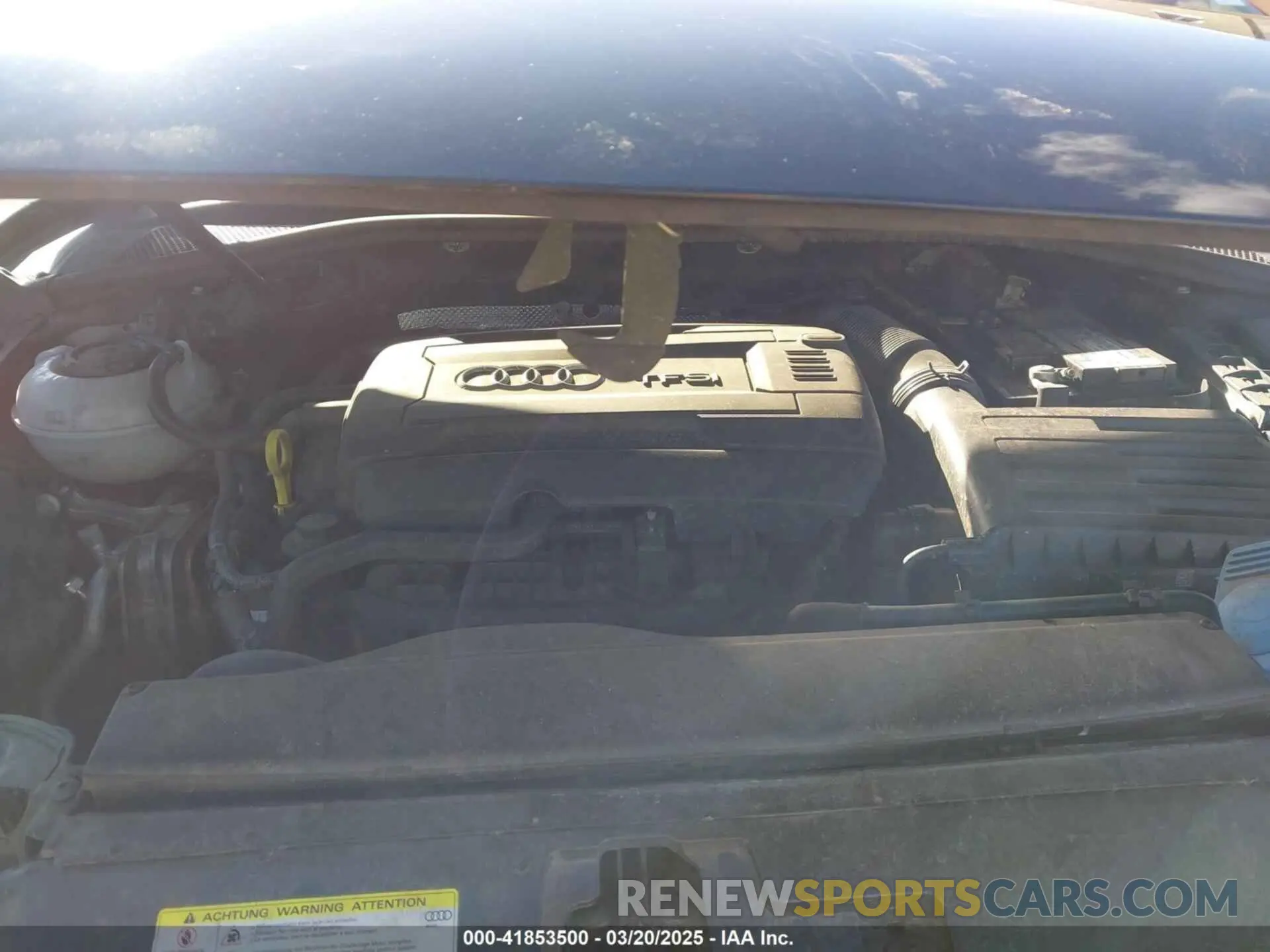 10 Photograph of a damaged car WAUBEGFF6K1017930 AUDI A3 2019