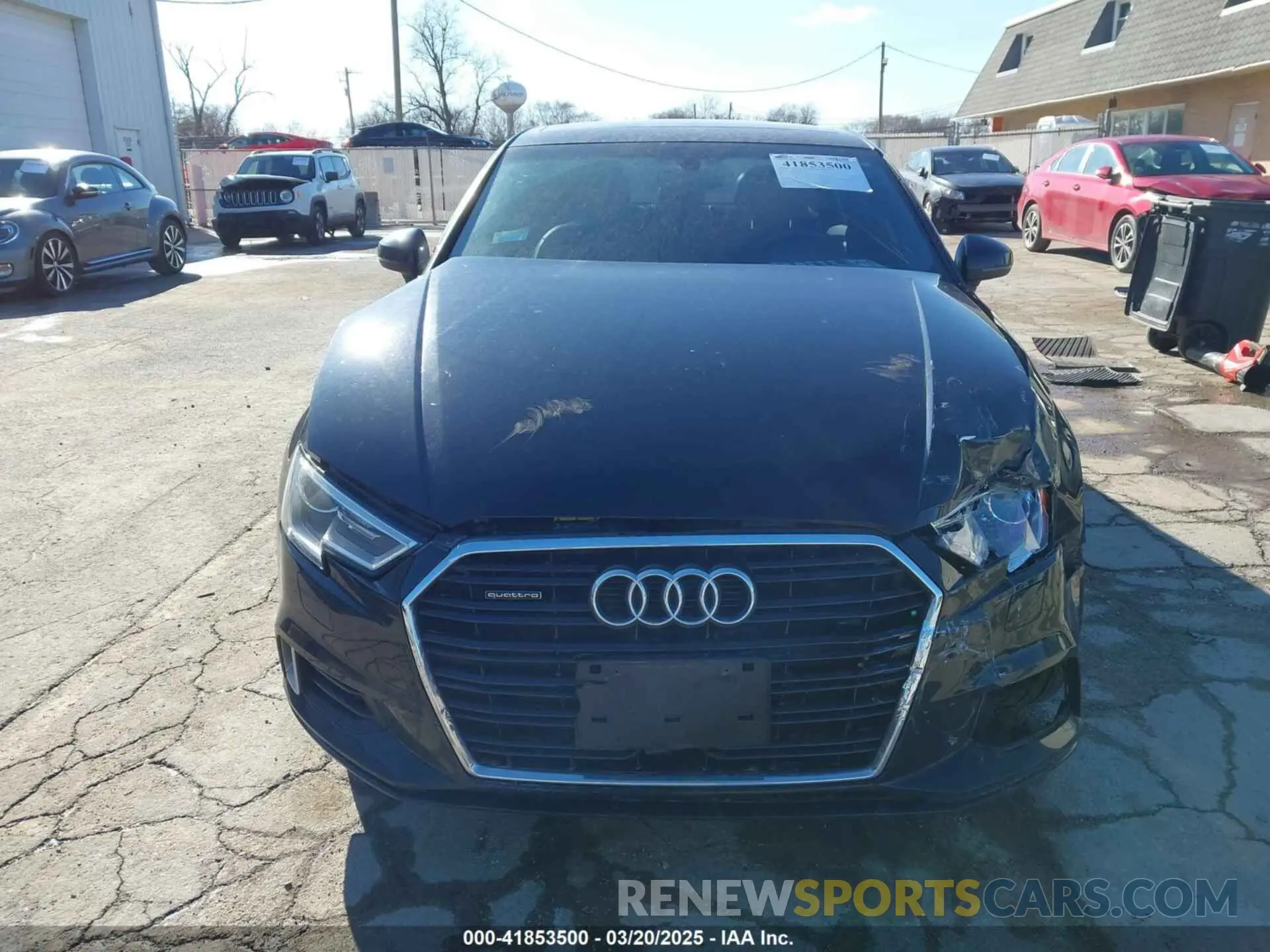 12 Photograph of a damaged car WAUBEGFF6K1017930 AUDI A3 2019