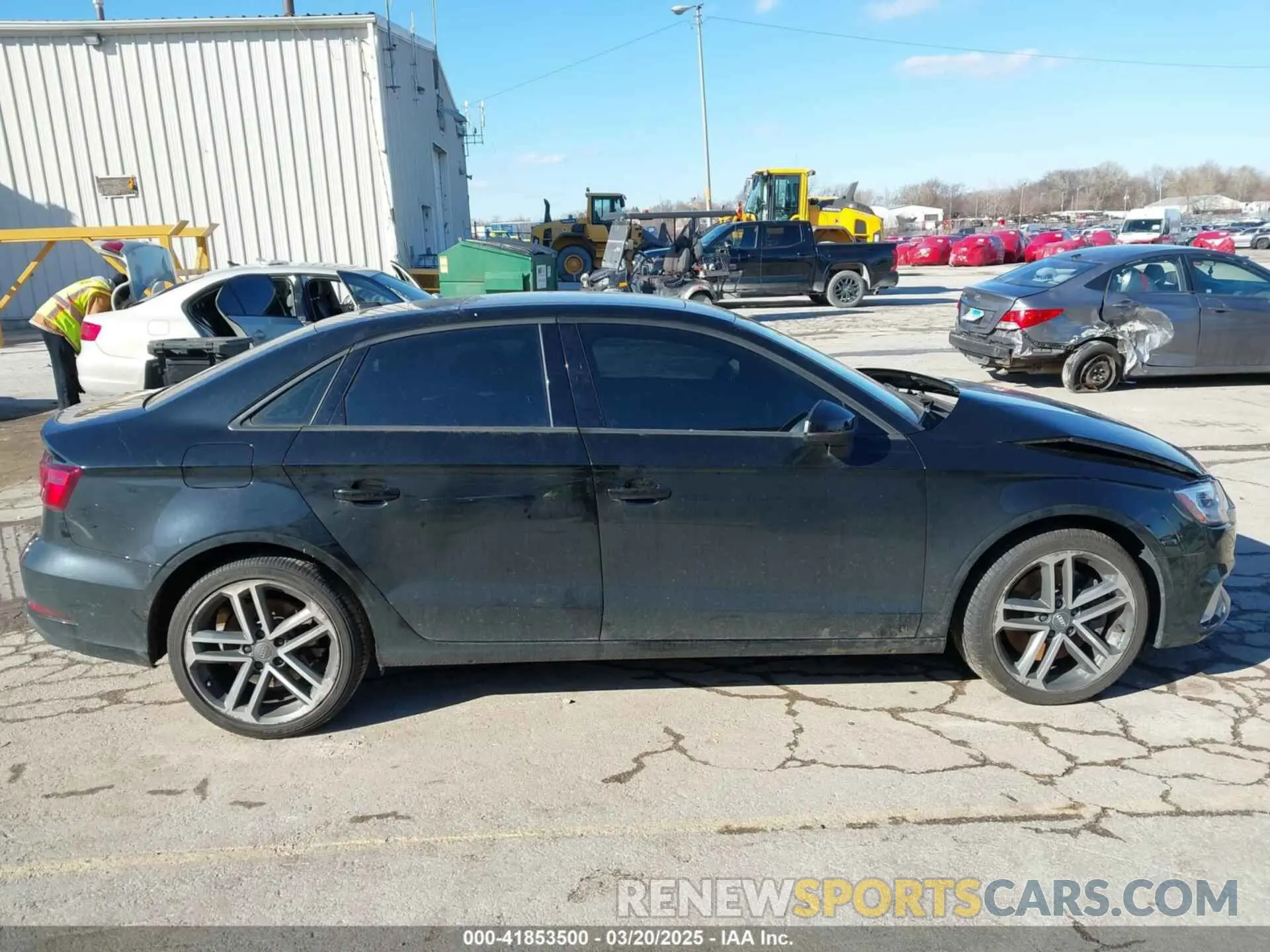 13 Photograph of a damaged car WAUBEGFF6K1017930 AUDI A3 2019