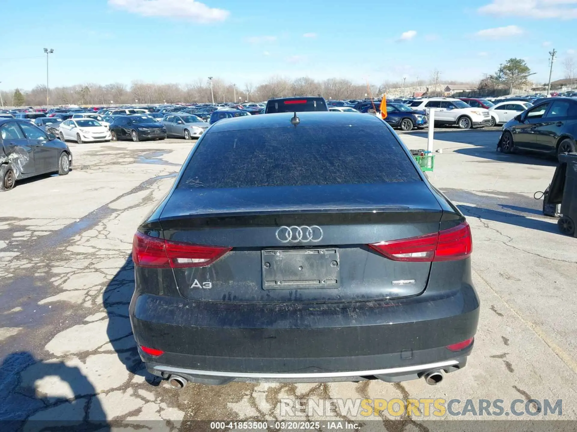16 Photograph of a damaged car WAUBEGFF6K1017930 AUDI A3 2019