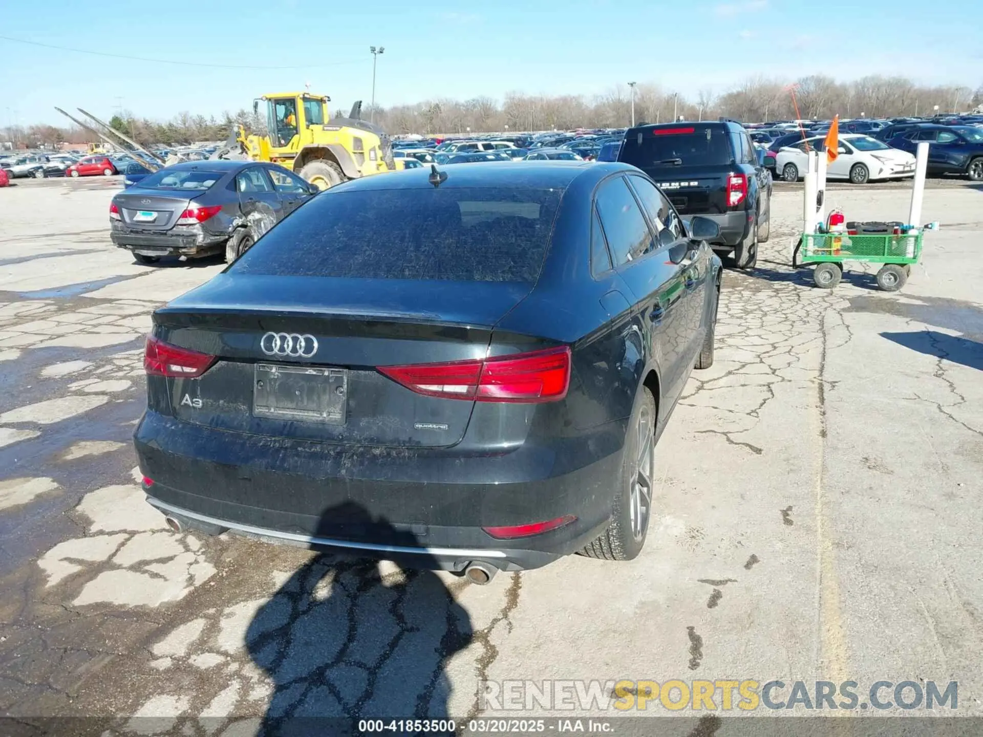 4 Photograph of a damaged car WAUBEGFF6K1017930 AUDI A3 2019