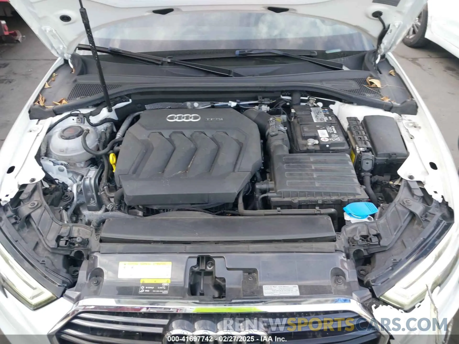 10 Фотография поврежденного автомобиля WAUGUGFF1KA087909 AUDI A3 2019