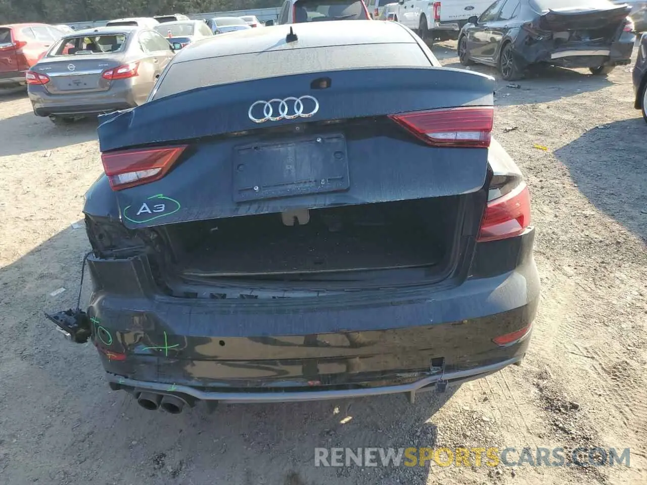 6 Photograph of a damaged car WAUGUGFF2K1010465 AUDI A3 2019