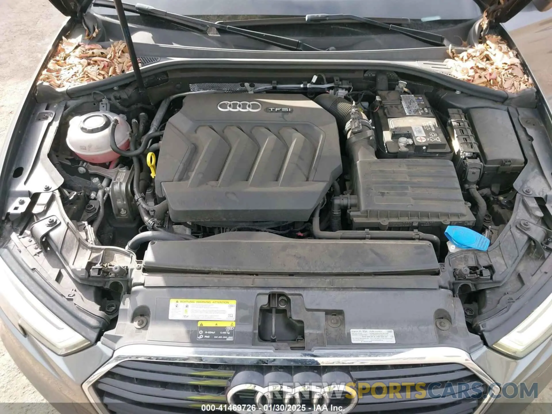 10 Photograph of a damaged car WAUGUGFF4KA083871 AUDI A3 2019