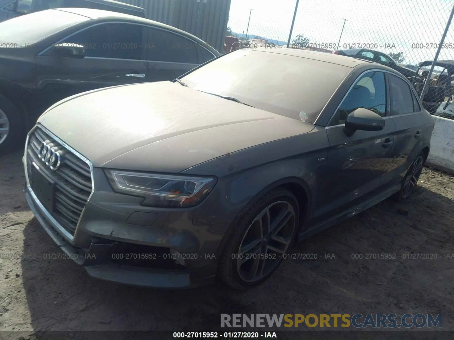 2 Photograph of a damaged car WAUGUGFF6K1011926 AUDI A3 2019