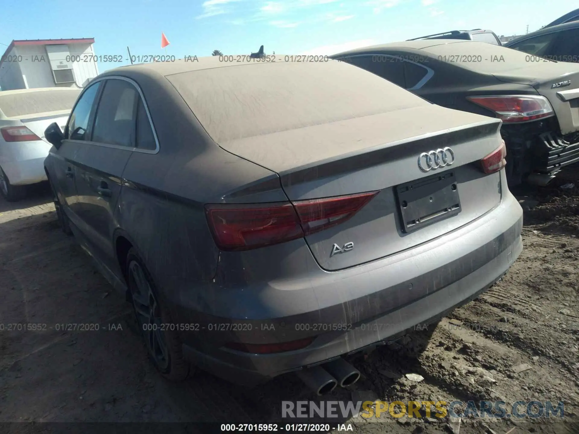 3 Photograph of a damaged car WAUGUGFF6K1011926 AUDI A3 2019