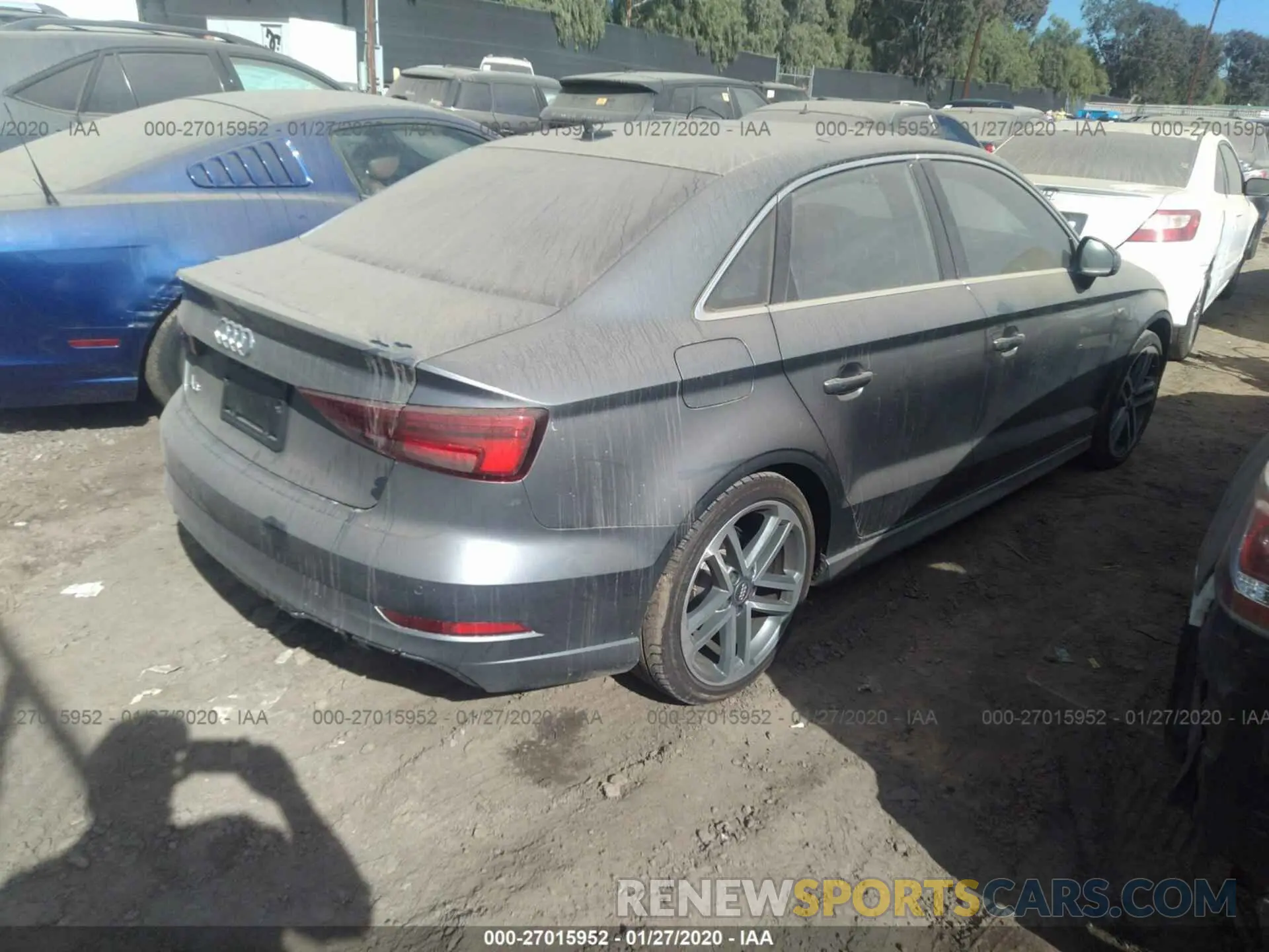 4 Photograph of a damaged car WAUGUGFF6K1011926 AUDI A3 2019