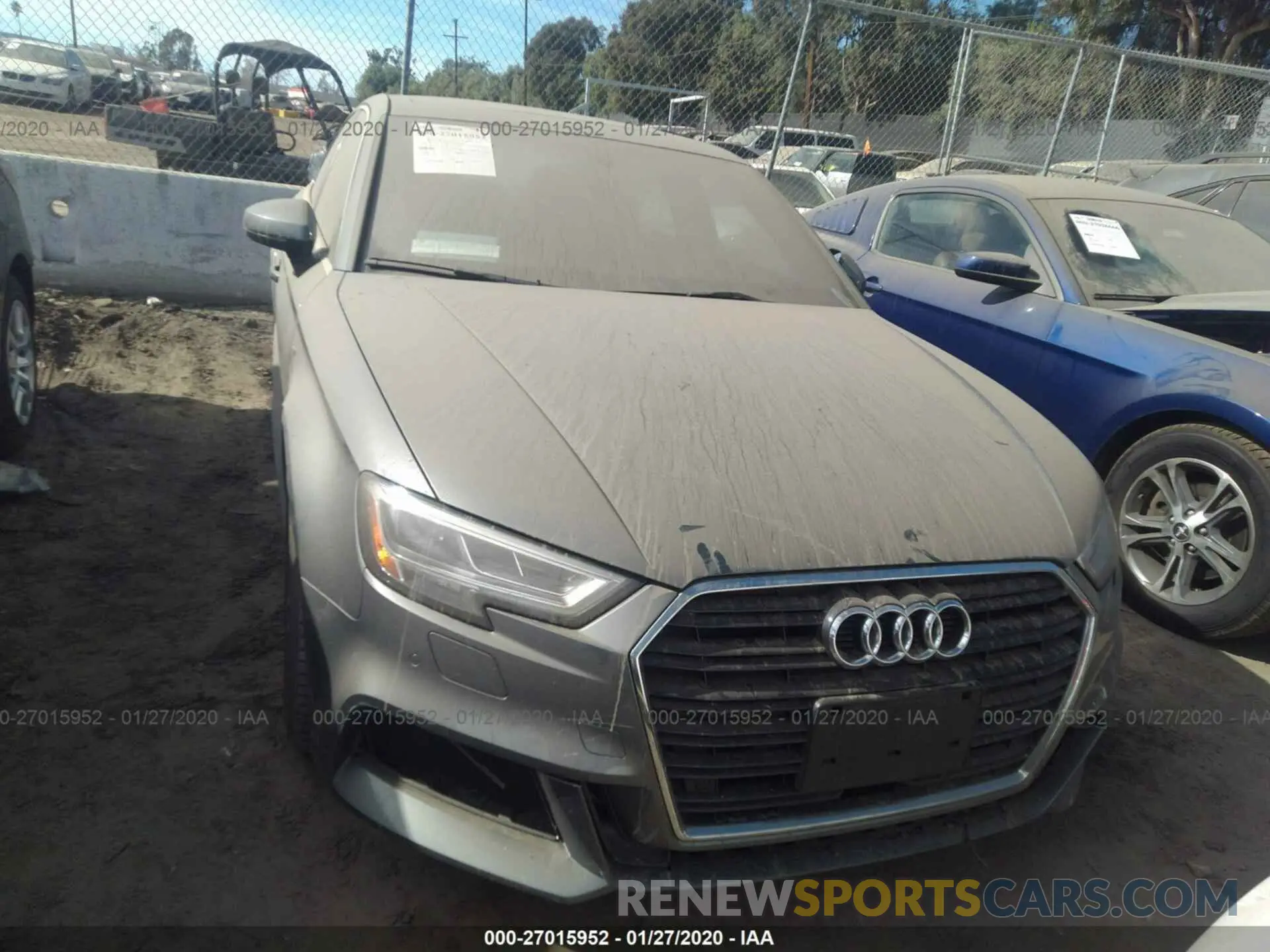 6 Photograph of a damaged car WAUGUGFF6K1011926 AUDI A3 2019