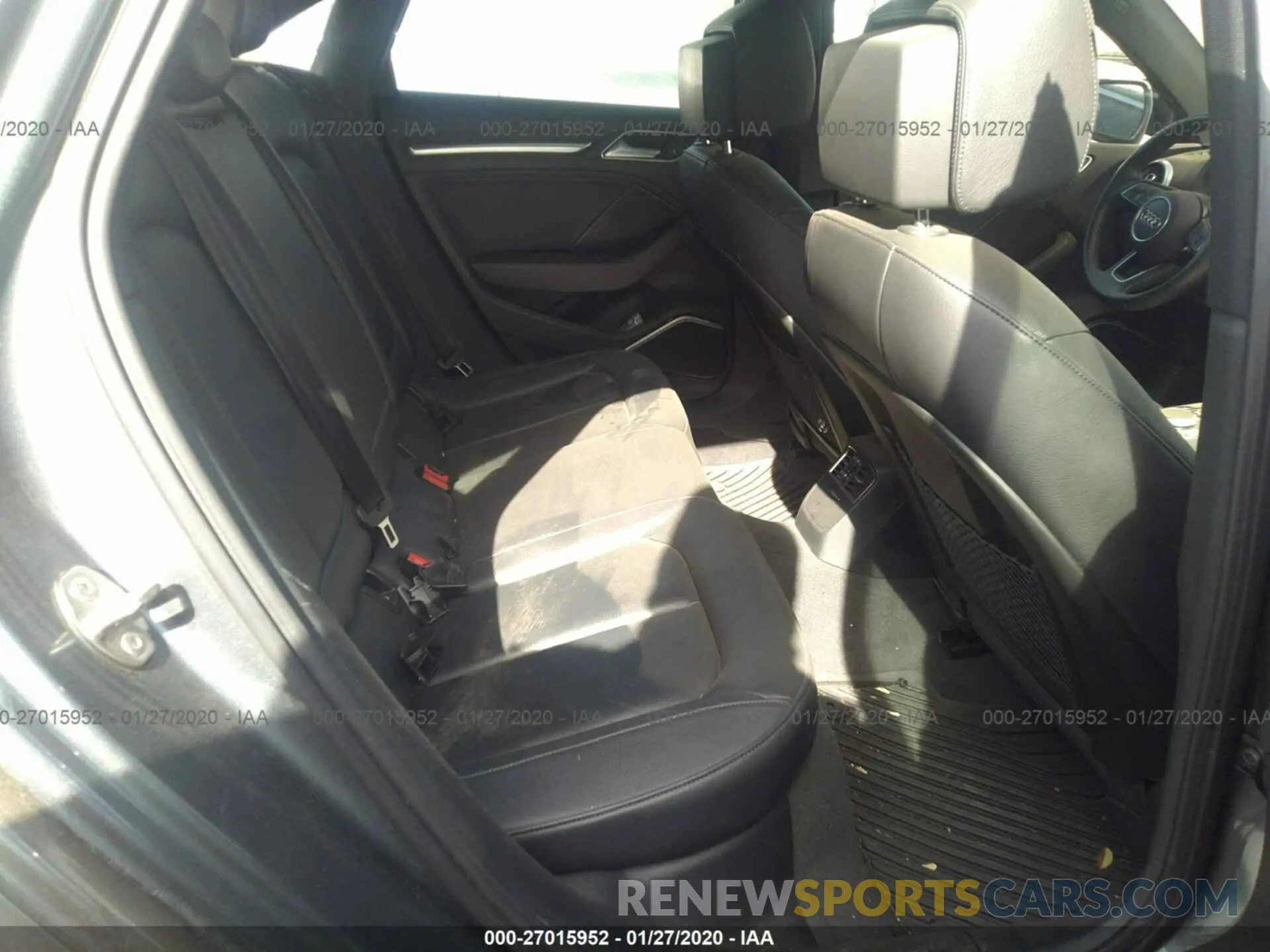 8 Photograph of a damaged car WAUGUGFF6K1011926 AUDI A3 2019