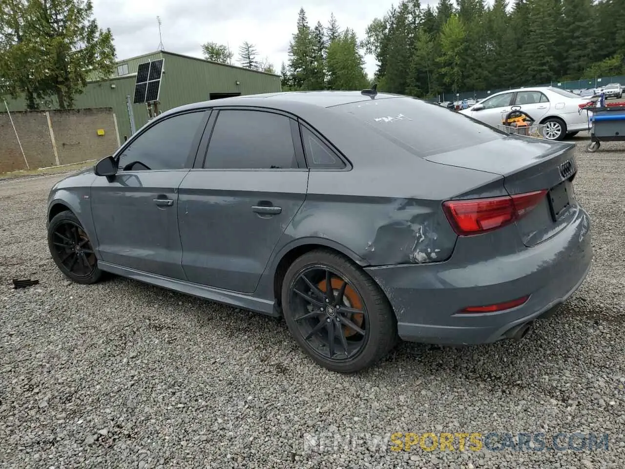 2 Photograph of a damaged car WAUJEGFF3KA091849 AUDI A3 2019