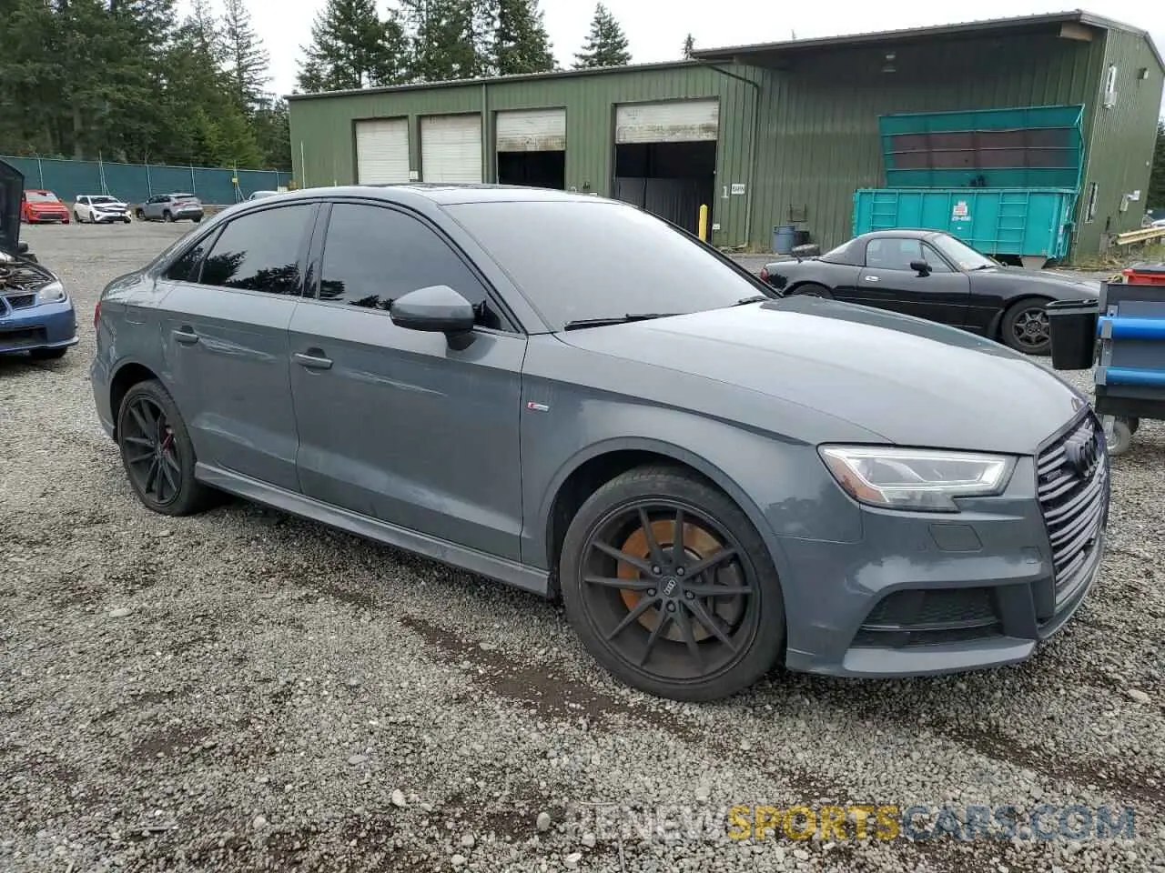 4 Photograph of a damaged car WAUJEGFF3KA091849 AUDI A3 2019