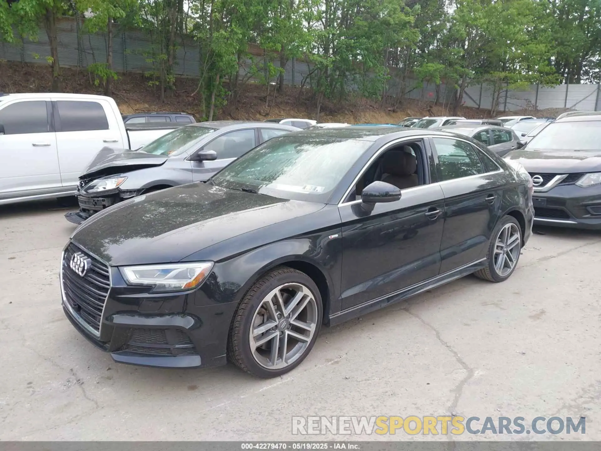 2 Photograph of a damaged car WAUJEGFF6K1017339 AUDI A3 2019
