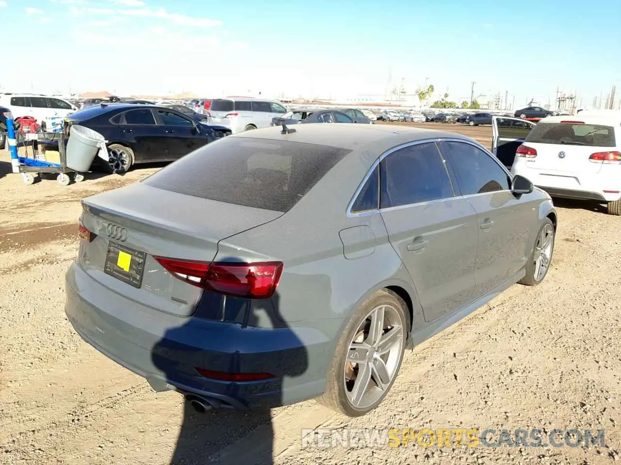 4 Photograph of a damaged car WAUJEGFF9K1018114 AUDI A3 2019