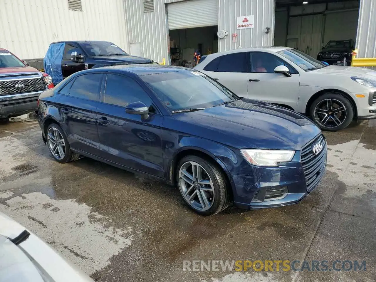 4 Фотография поврежденного автомобиля WAUAUGFF1LA101587 AUDI A3 2020