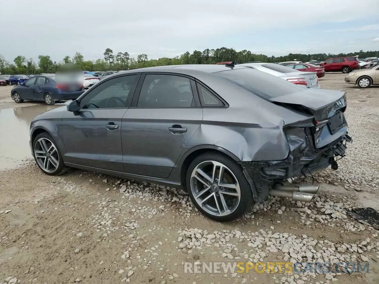 2 Photograph of a damaged car WAUAUGFF3LA103745 AUDI A3 2020
