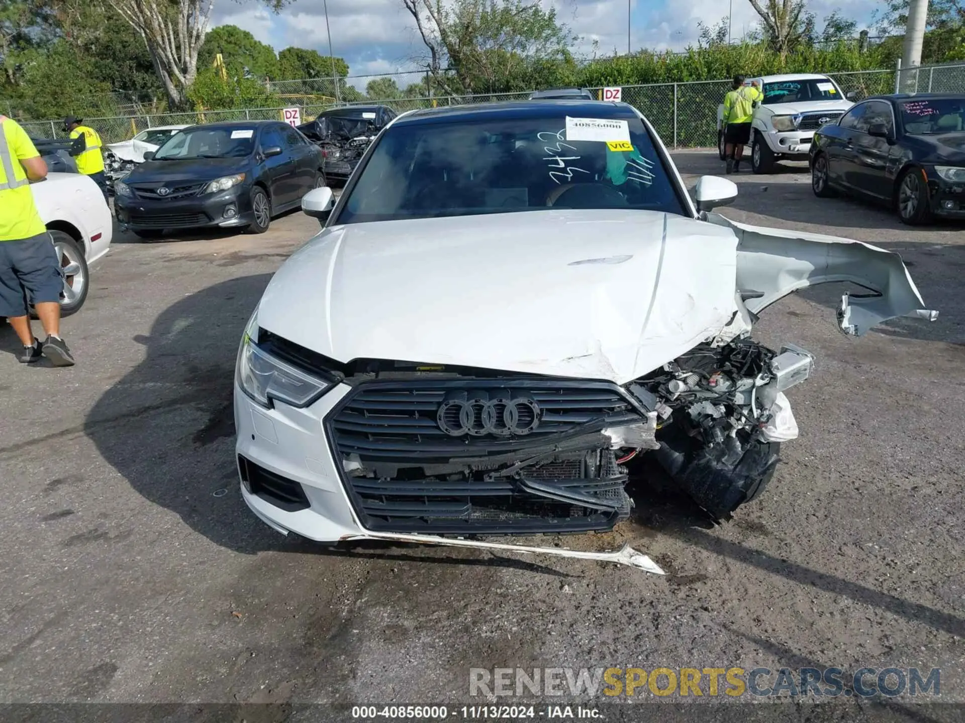 6 Фотография поврежденного автомобиля WAUAUGFF4LA103432 AUDI A3 2020