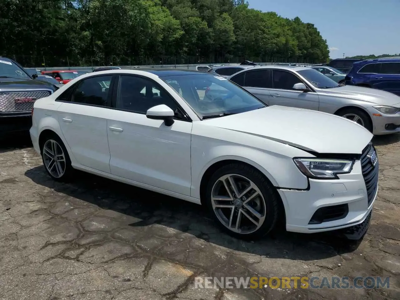 4 Photograph of a damaged car WAUAUGFF5LA092893 AUDI A3 2020